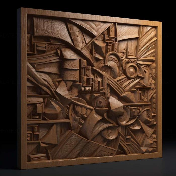 نموذج ثلاثي الأبعاد لآلة CNC 3D Art 